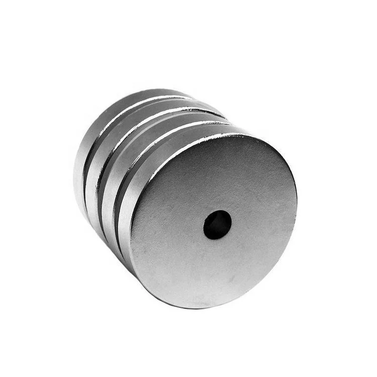 Extra Strong Circular Round N52 N56 Neodymium Magnet With a Hole