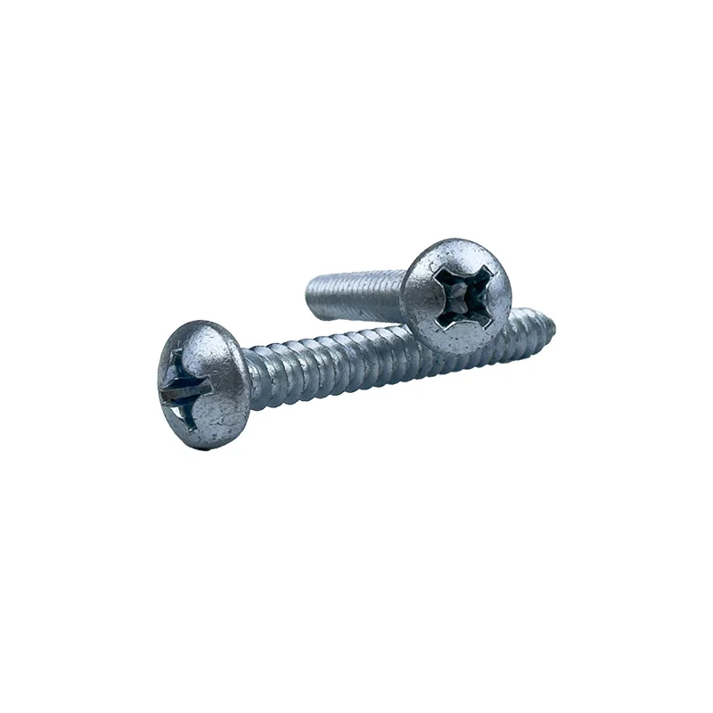 ANSI China Fastener Steel Zinc Plated Pan Head Self Tapping Screw For Engineering Construction