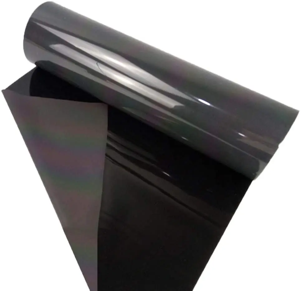 China Factory Rainbow Colorful Iron On Heat Transfer Reflective Heat Transfer Textile Vinyl