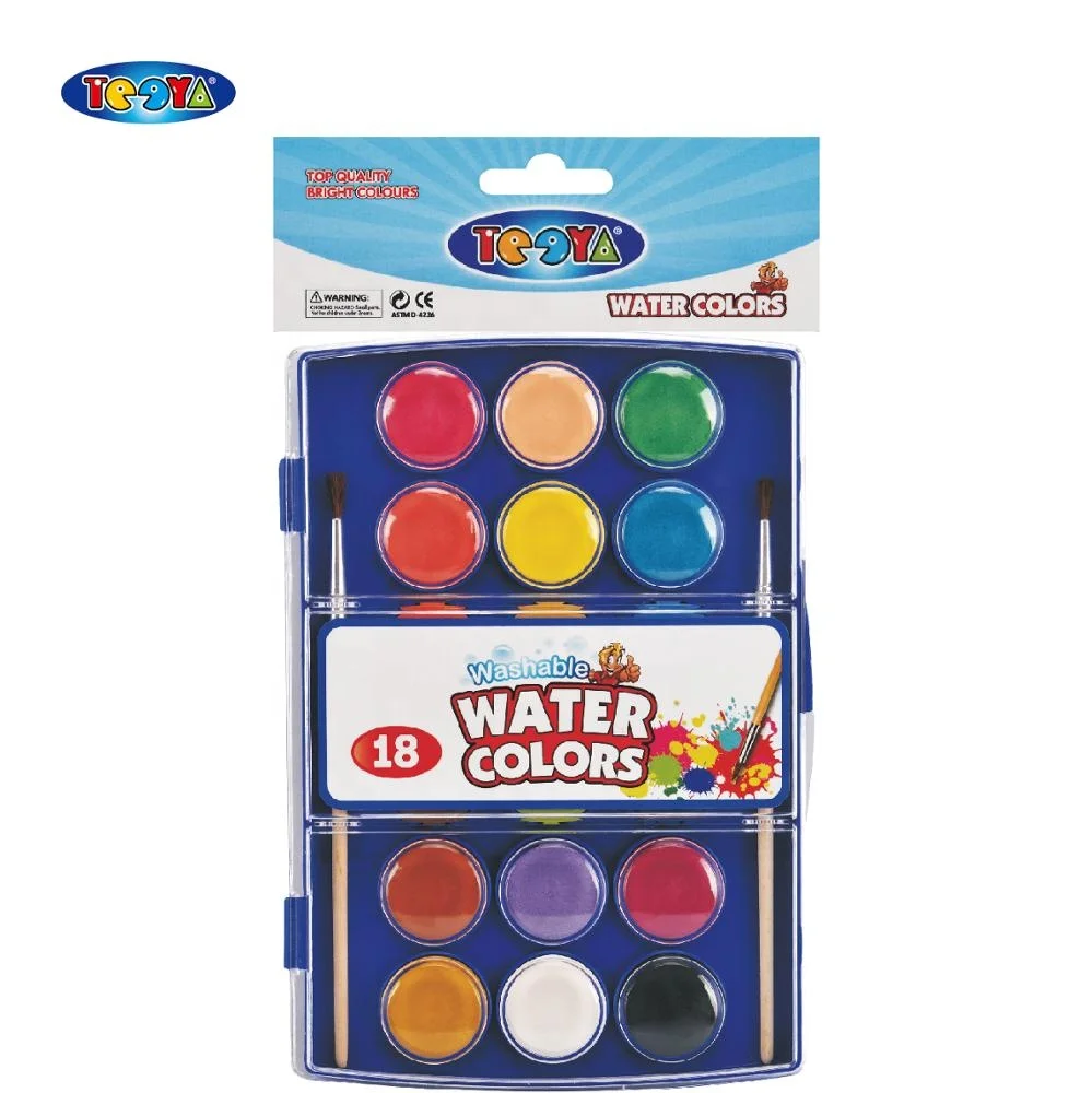 
NEW MOULD PP BOX PACKAGED WATER COLOR CAKE SET 