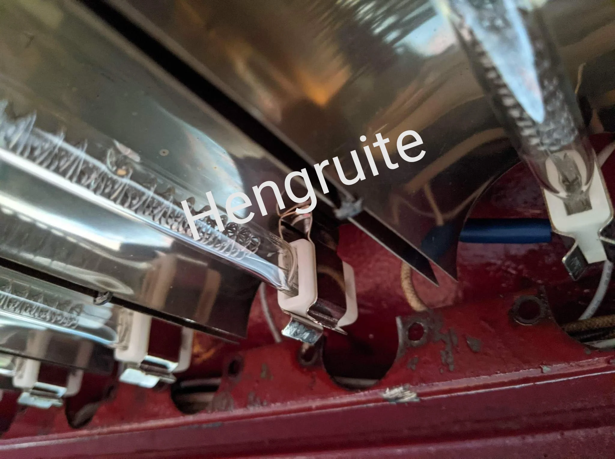 10mm 534mm 400v 2000w Clear Halogen Heat Lamps for Silk Screen Printing Machine