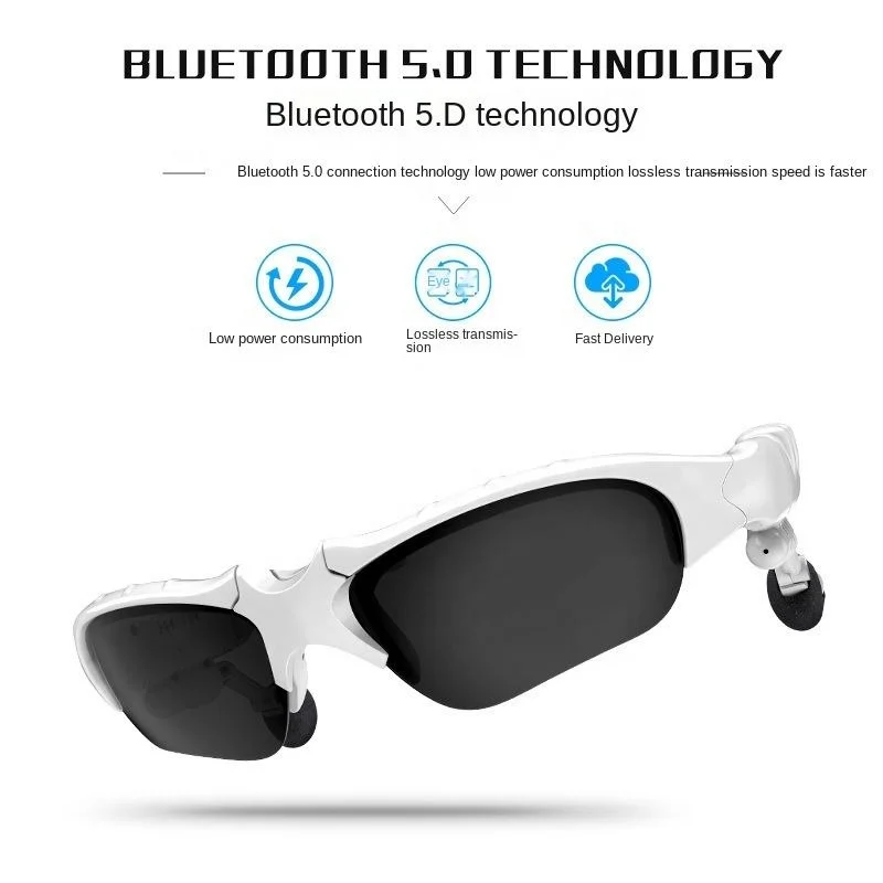 New sunglasses smart earphone driving headset smart sports glasses with headset 5.1 sunglasses