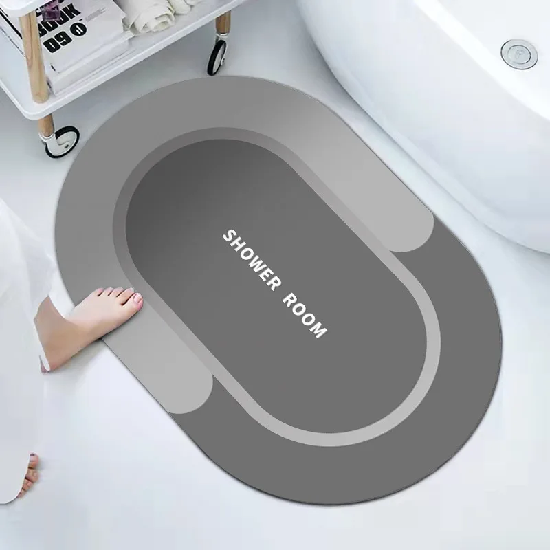 Bathroom Mat Super Absorbent Rug Bath Non Slip Floor Mats Easy To Clean Alfombras Para Doormat Kitchen Area Rugs