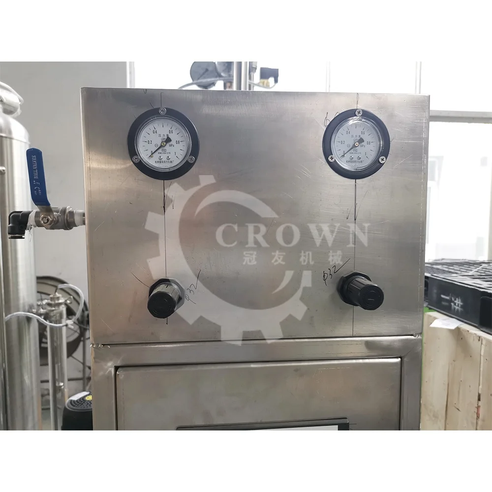 QHS 2000L Small Scale Carbonated Soft Drink Co 2 Mixer Mixing Machine