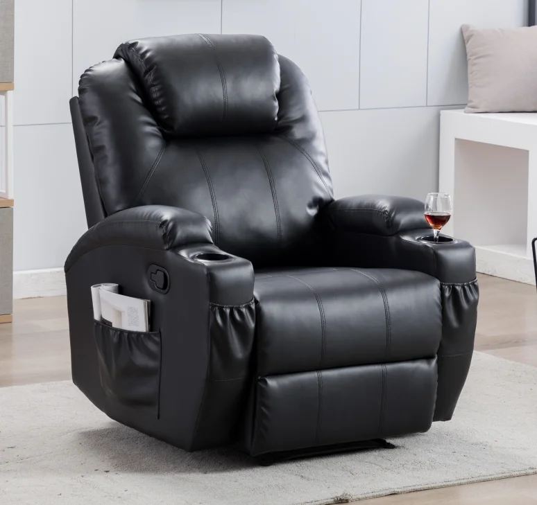 Single Reclining sofa chair with Footrest,Manual Recliner for Living Room,Recliner Sofa