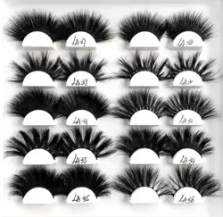 Cruelty Free Vegan 25mm 3D Faux Mink Lashes Eyelash Accessories Cheap Eyelashes luxury lashes vendor
