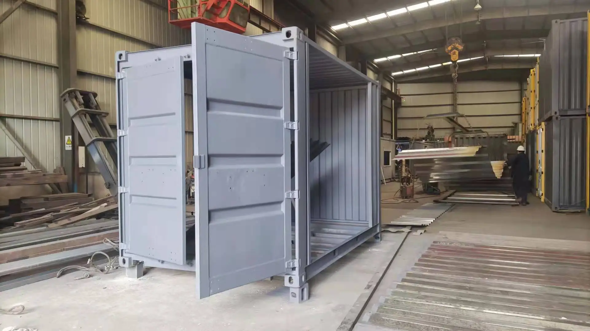 10 foot foldable custom modified container house office for sale in China