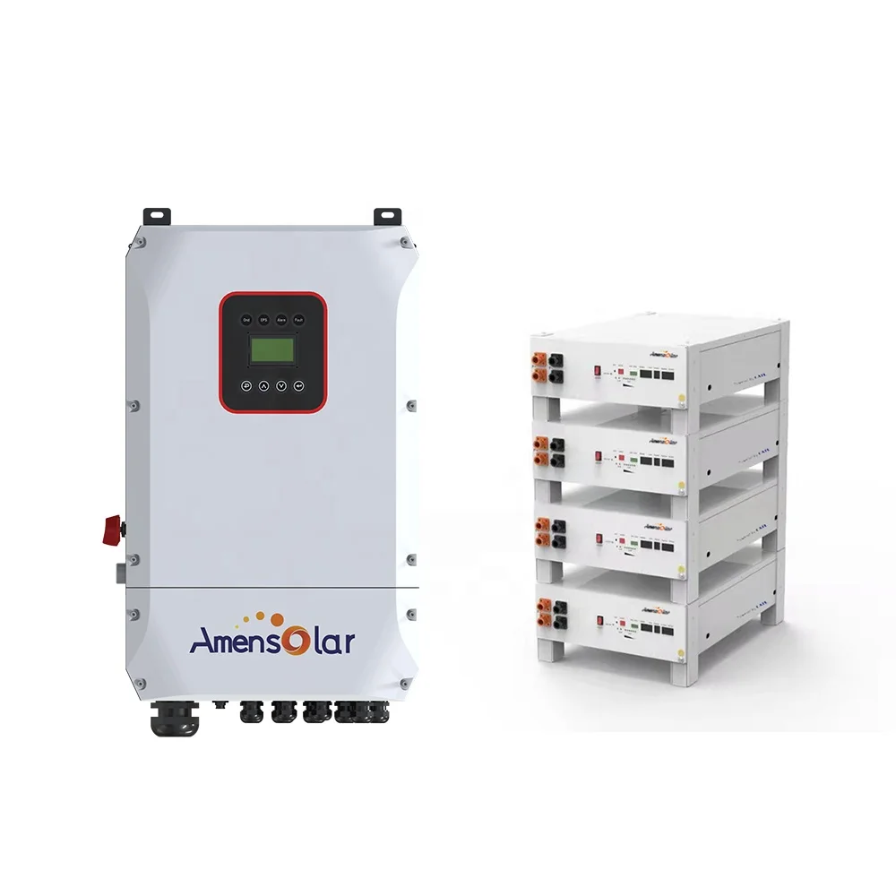 Amensolar 10kw Split Phase Solar On/Off Grid Inverter 48V 60Hz Pure Sine Wave 110V Output US Market 5KW 8KW Hybrid Inverters
