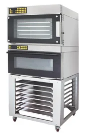 Commercial Bakery Equipment Bread Baking Hot Air Circulation Electric Convection Oven 60l Bread Pizza Trays Electric Oven