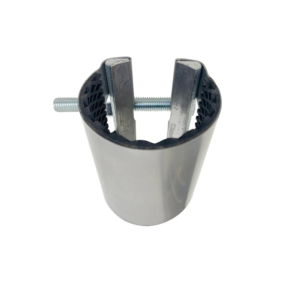 Newly designed   Stainless steel semi open small maintenance pipe clamp fittings