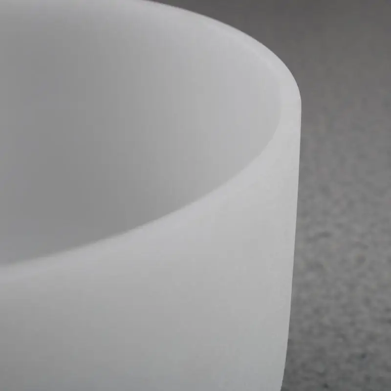Wholesale Frosted Quartz Crystal Singing Bowl