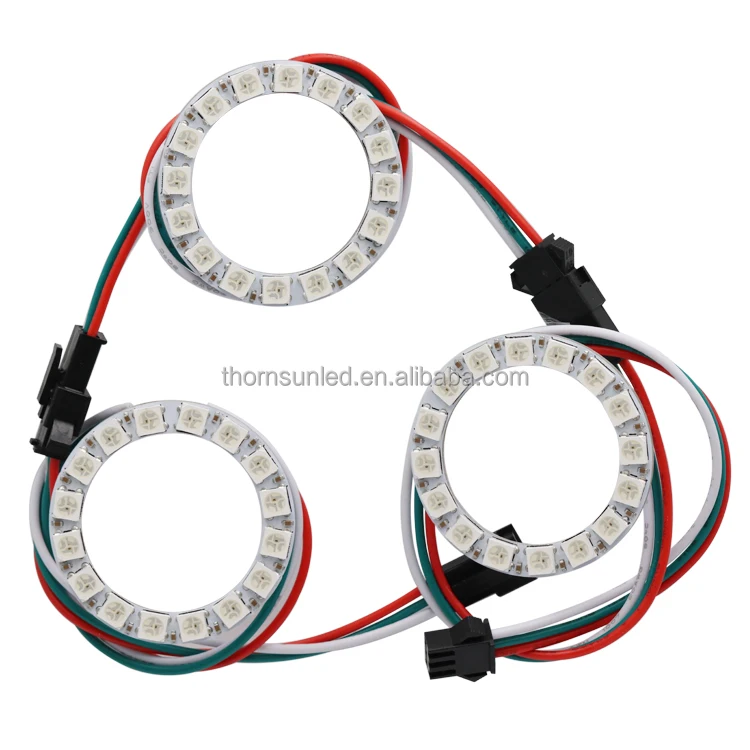 
drop ship ws2812b 5v led ring sk6812 colorful ws2812b led ring 12led sk6812 ring 