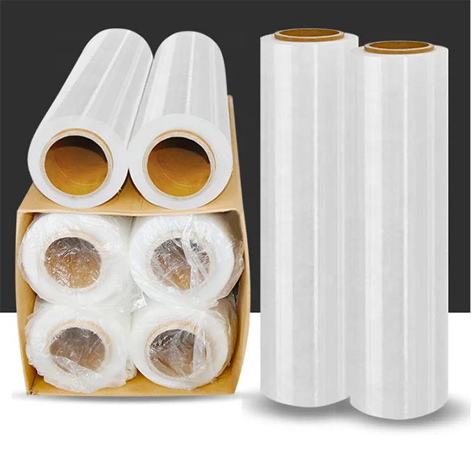 
lldpe packaging pallet wrap jumbo stretch film roll 
