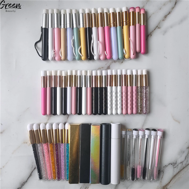 Wholesale Price Cruelty Free Eyelash Extensions Brushes Personalized Care Cleaning Wholesale Colorful Nose Cleansing Brush