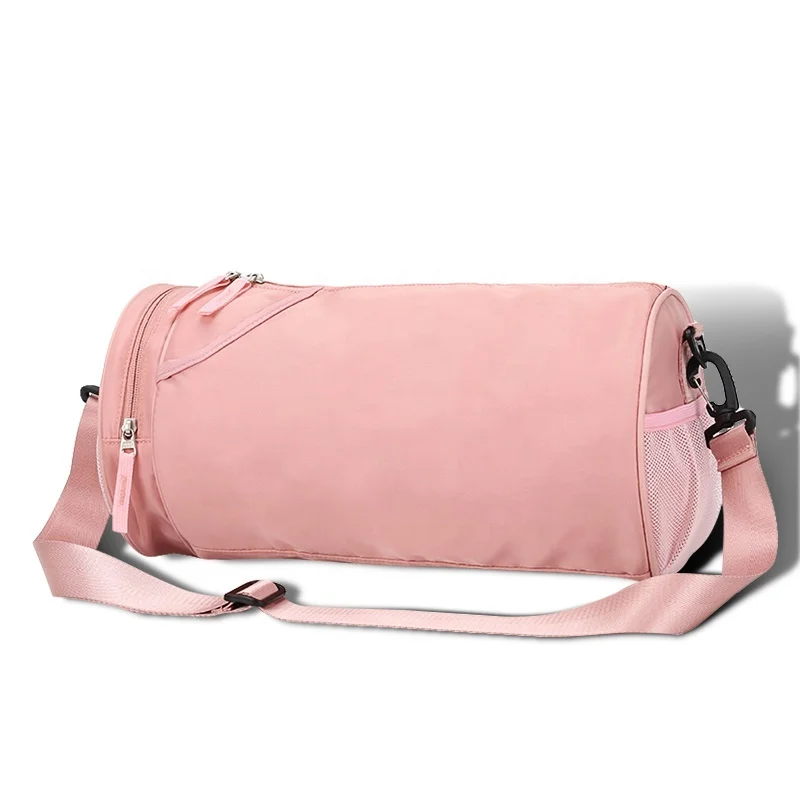 SG8047 Custom Nylon Sports Fitness Tote Strap Waterproof Canvas Gym Yoga Mat Bag With Pocket