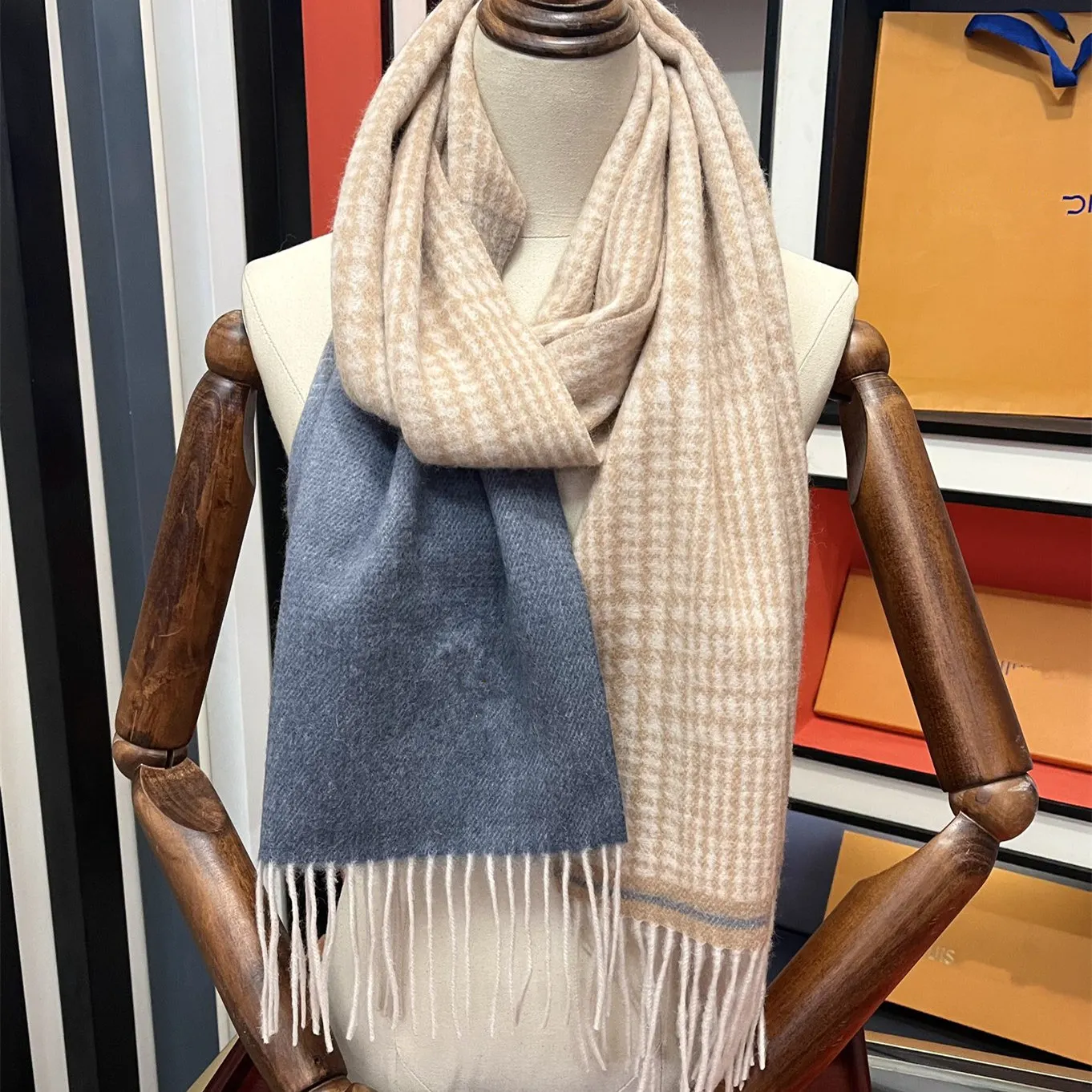 summer fashion scarf knitting pattern cashmere women winter designer scarves for lady