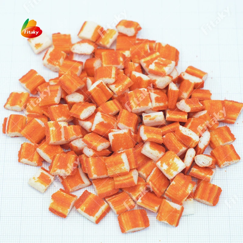 Оптовая продажа сублимированное сурими и крабовое мясо ингредиенты мясная пища Крабовая палочка
