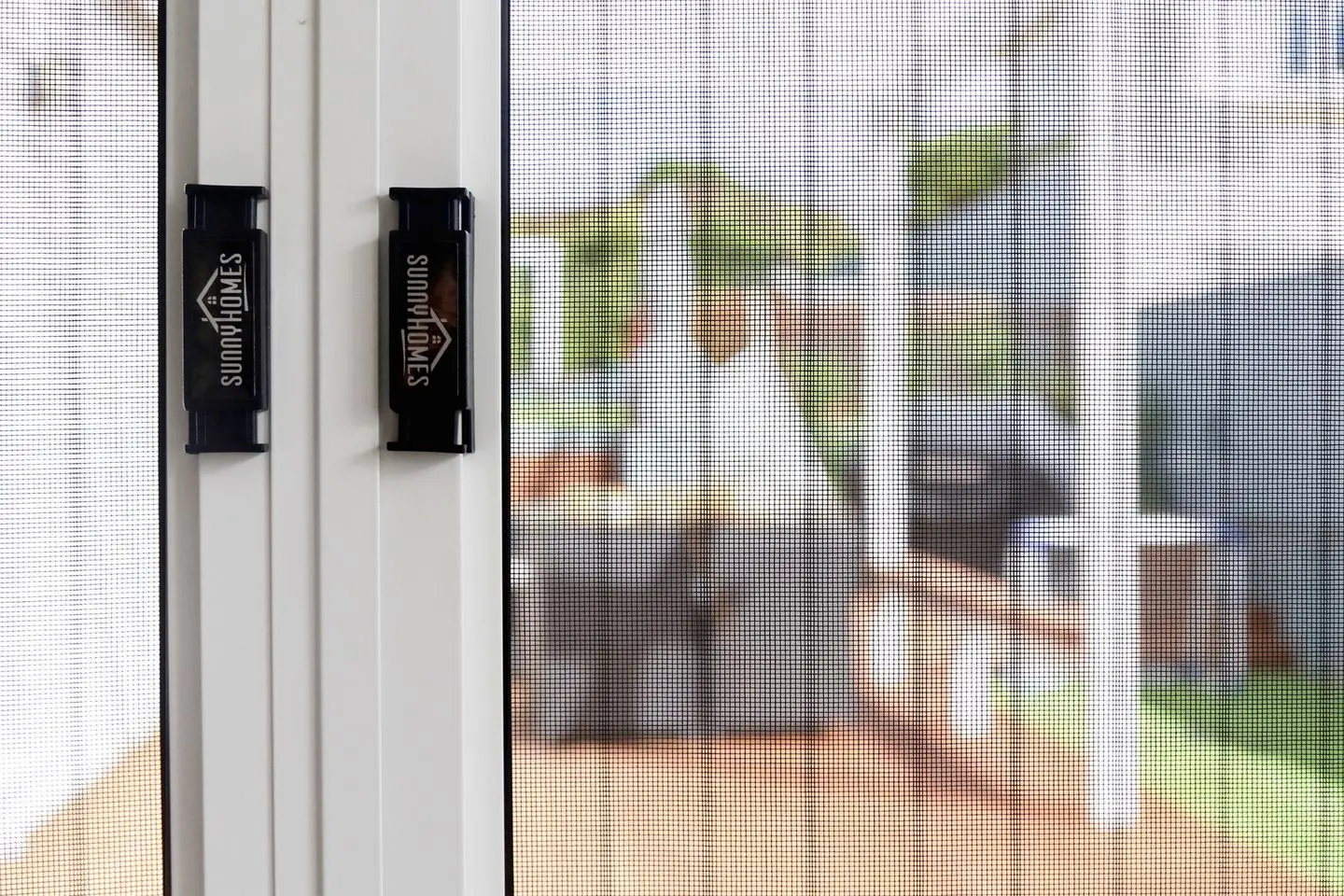 Custom Easy Install Aluminum Profile Folding Slide Security Plisse Screen Door Mosquito Insect Fly Pleated Screen Door Mesh