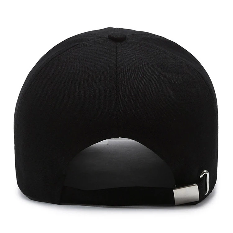New Fashion Unisex 6 Panel Cotton Baseball Cap Bulk Wholesale Outdoor Sport Fitted Caps Adjustable Baseball Caps For Men