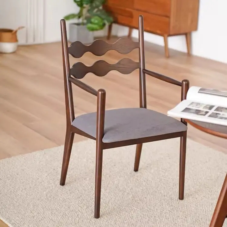 Console Ashwood Ladder Back Dining Chairs