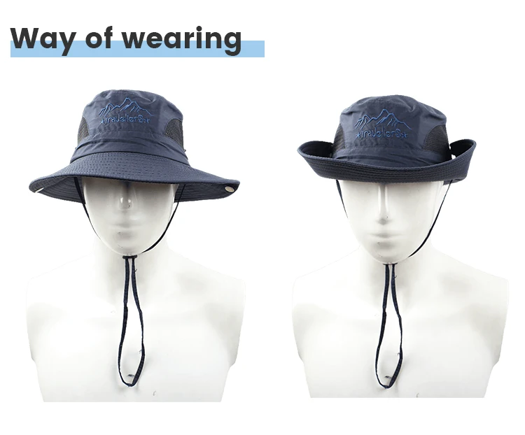 Straw Hats Outdoor Bucket Hat Fishing Camping Bush Walking Foldable Hat Wholesale Beach Fishing Printed Evergrowing
