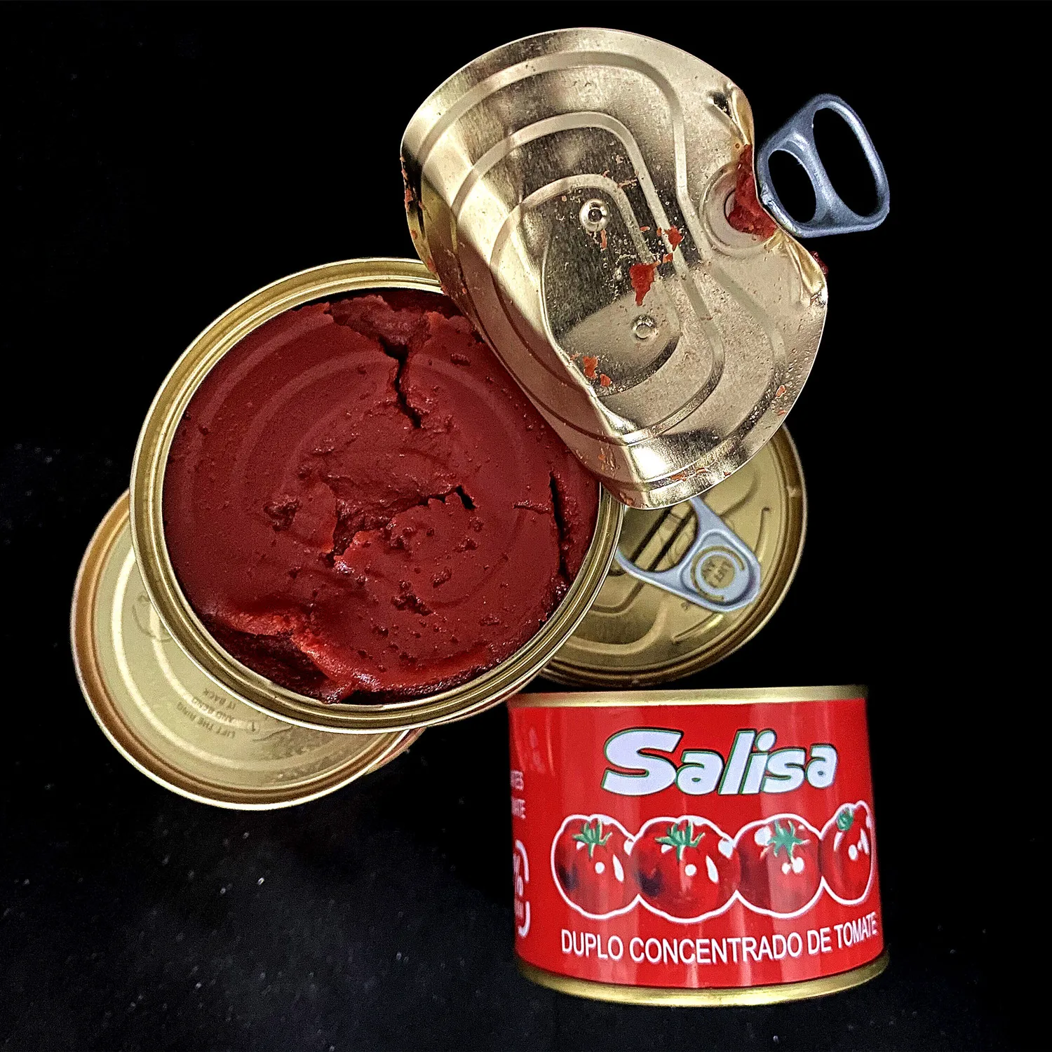 China Factory For Tomato Paste High Quality 70g Tin Tomato Paste With Brix 28-30% Tomato Paste For Halal African Muslim Cook