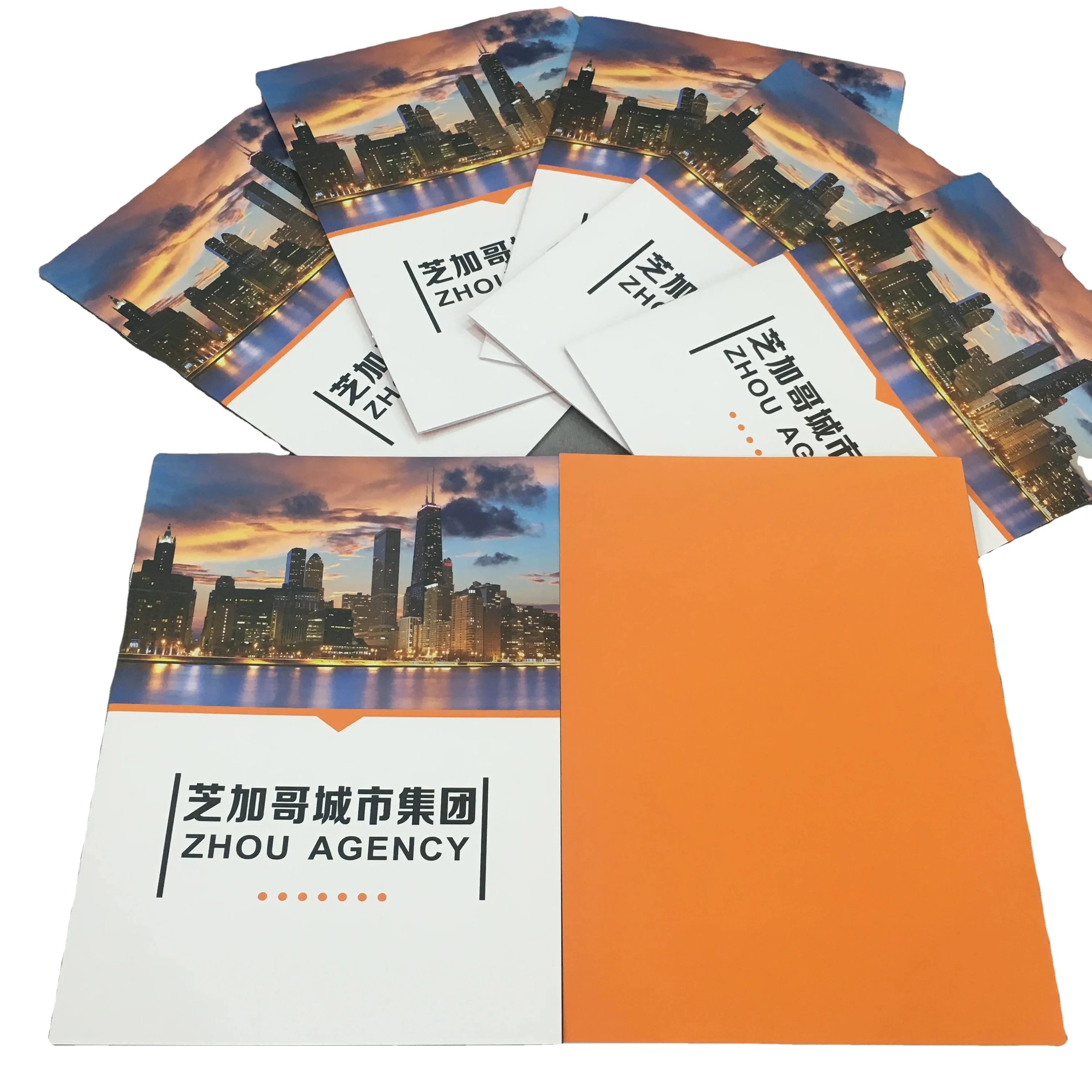 2024 Staple binding Booklet Book Leaflet Catalog Brochure Magazine Printing Service Board Books