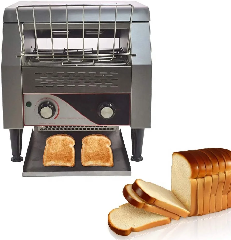 Heavy Duty Stainless Steel Conveyor Toaster Oven for Restaurant