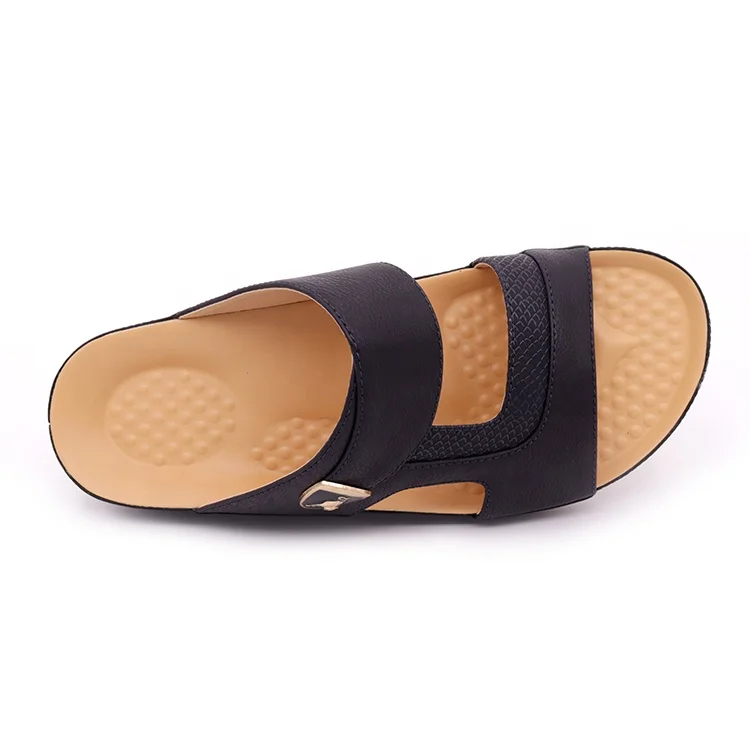 
Export quality hottest design mens fashion slippers summer beach slippers 