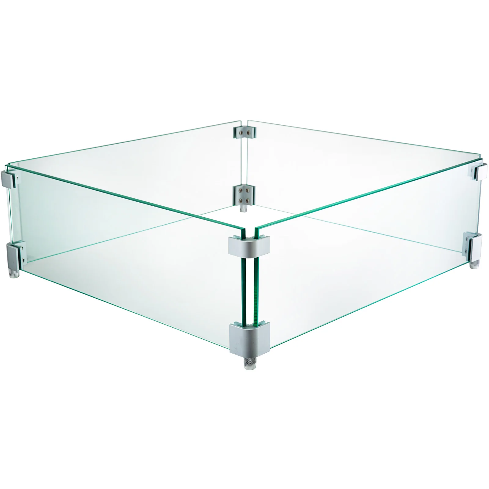 Щит от ветра ветрозащитный экран для костра защита от ветра огонь из закаленного стекла стойкого к механическим повреждениям