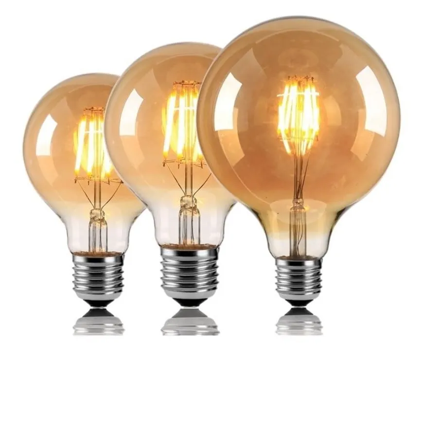 G80 G95 G125 Customized Clear Frosted Class General Lighting G Series LED Filament Bulb