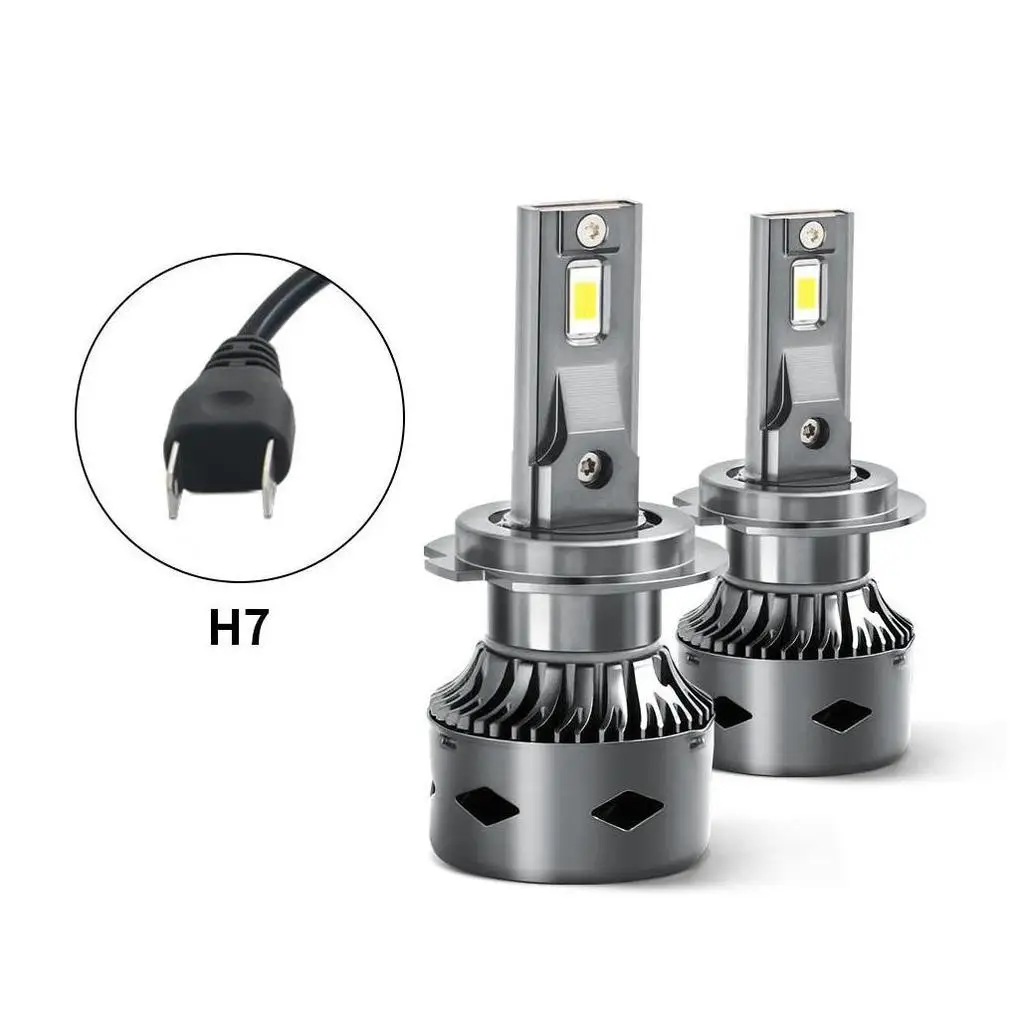 Others Car Light Accessories 4 Inch Strobe Car Interior Xenon Warning Projector Work Head H7 12V Flashing Car Door Sill Light