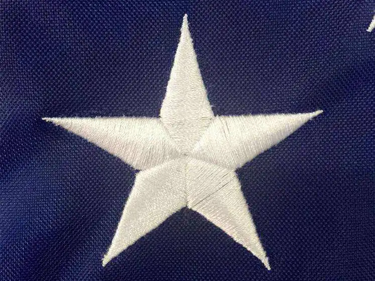 Huiyi Promotional Custom Embroidered Countries Flag 100% Polyester Custom Flags 3X5 ft