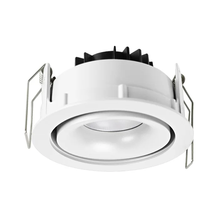 HUAYING Engineering Project High-end Aluminum Changeable Reflector Indoor Bathroom 10watt Down Light Led Lamp Downlight