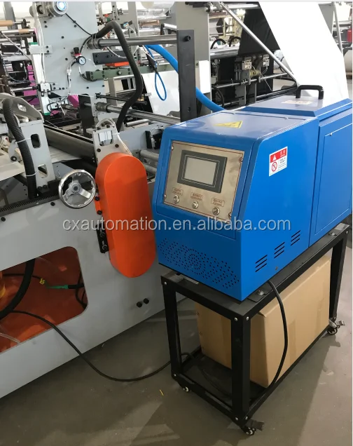 Polypropylene Hdpe Plastic Bag Making Machine Roll To Sheet Cutter Cutting Machine Heat Sealing Machinery