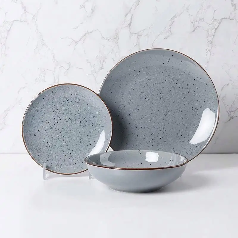 Производитель столовой посуды, набор посуды из пшеничной соломы, наборы посуды Walmart