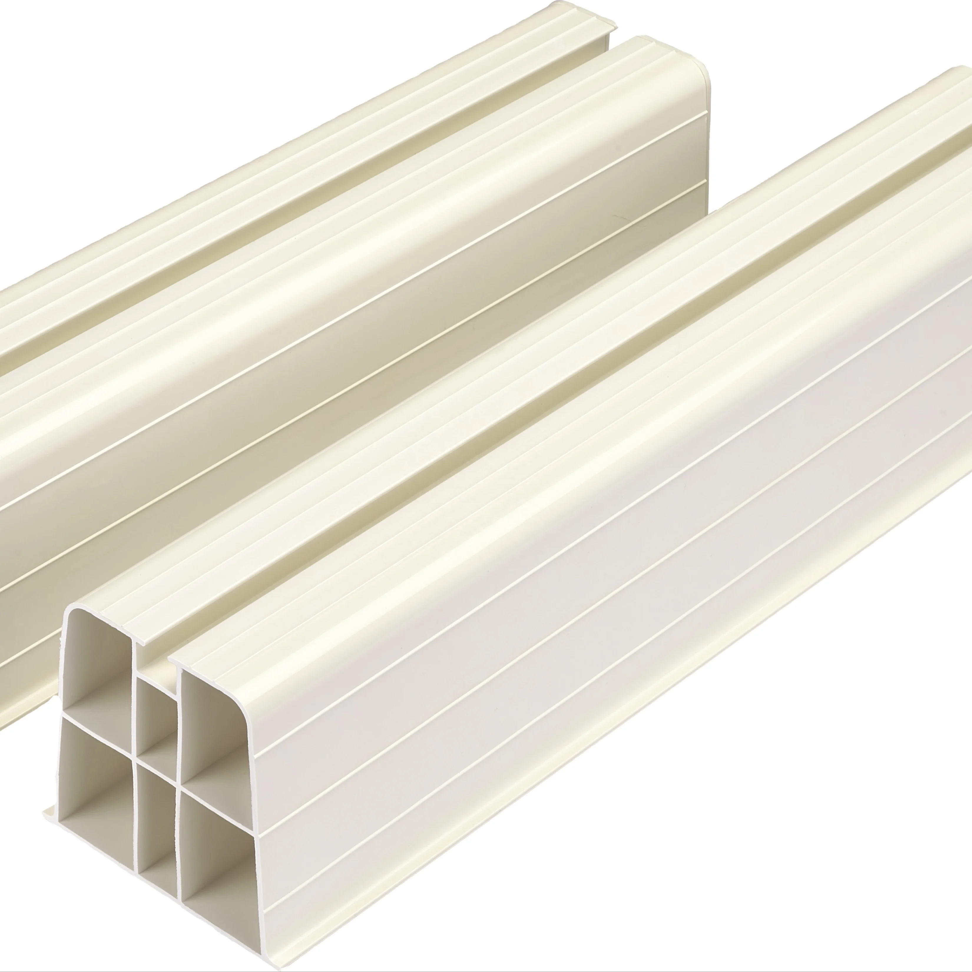 Retekool Outdoor Small Size Decorative Square PVC Duct 0.8mm Thickness Fire Retardant PE Cable Trunking for Air Conditioner