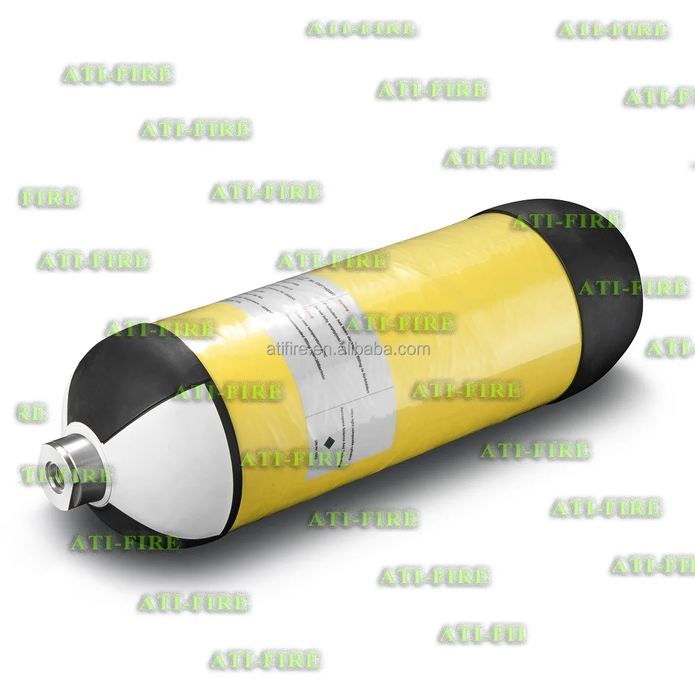 ATI-FIRE Firefighting Self-Contained Breathing Apparatus Air Cylinder 6.8L firefighter SCBA CE EN ISO