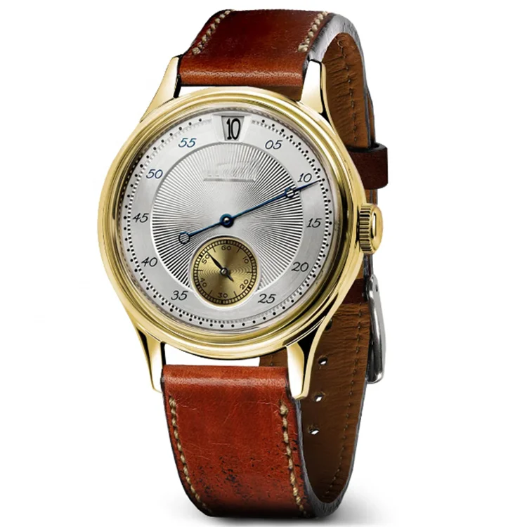 Custom Logo Elegant Luxury Brand Jump Hour Automatic Men Watches Seagull Mechanical Watch