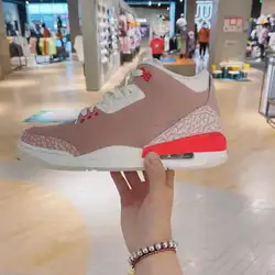 Wholesale 2021 Classic Orignal Nike Air Jordan 3 Aj3 Pink Basketball Culture Shoe Classic Shoes Nike Men Shoe Sneakers
