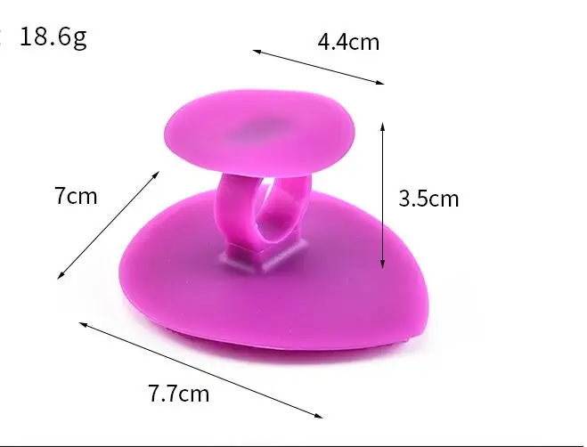 
Silicone Facial Cleansing Brush Manual Face Brush Pore Deep Cleaner Girl Face Wash Brush 