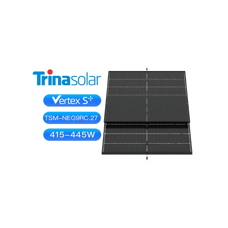 Trina Vertex S+ 440W Panels Trina Vertex S TSM-430 NEG9RC.29 430W N Type Bifacial Double Glass Warehouse Rotterdam Trina 440W