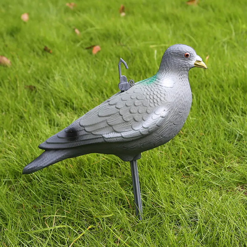 30*11.5*12 Acceptable Sustainable Birds pigeon PE Solar Eagle Decoy Bird Sacre for Animal Control