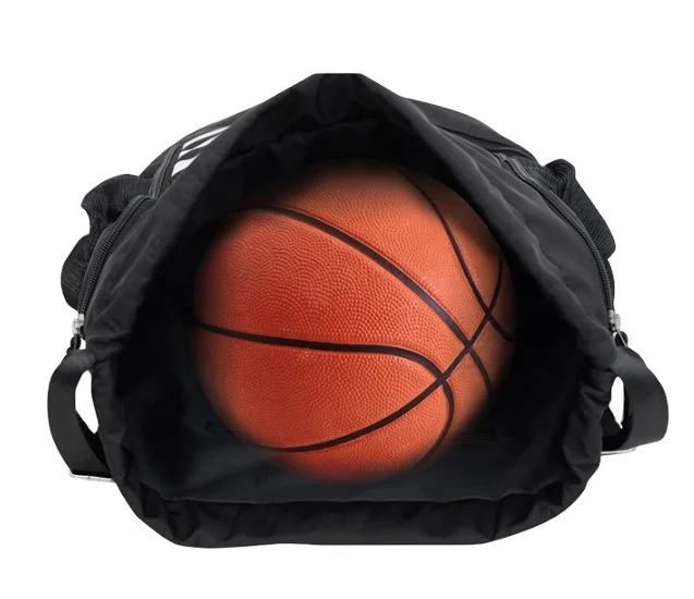 New drawstring pocket backpack, casual travel bag, large capacity folding backpack,  sports basketball bag for students