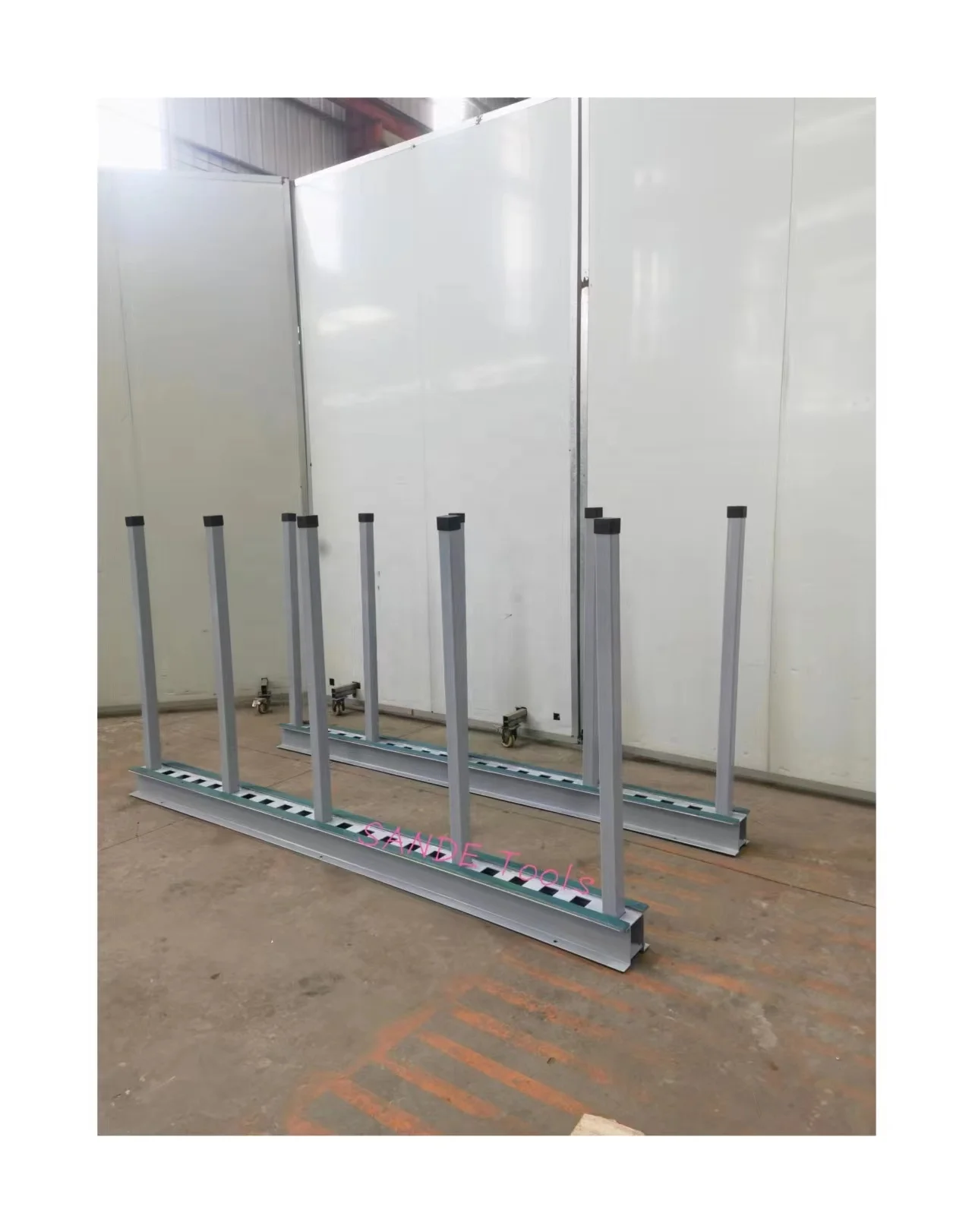 SANDE factory directly slab rack display racks marble storage racks finish by powder coated