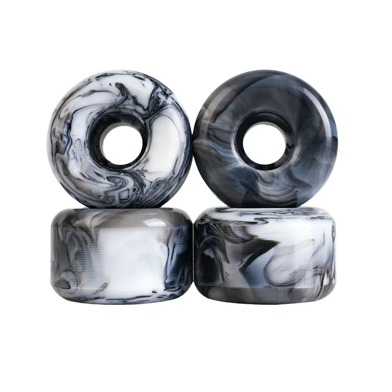 High Quality Pro Skateboard Wheels 50mm 51mm 52mm 53mm 54mm 58mm 100a 101a 102a 55D 57D Custom Skate Board Wheel with Logo