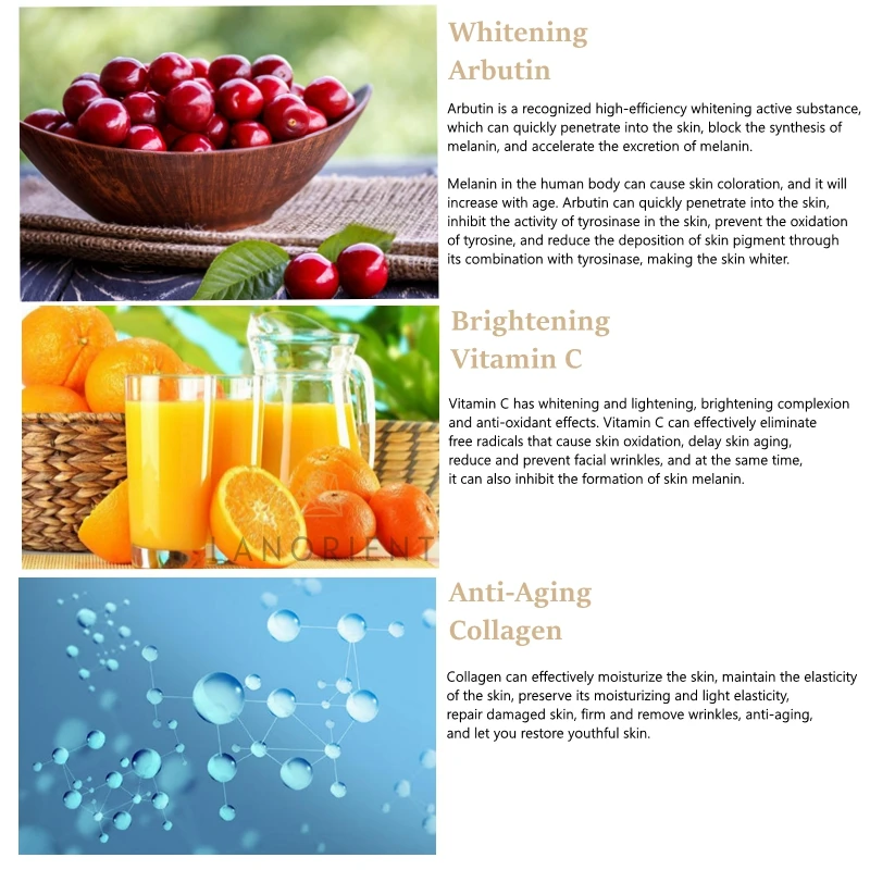 Hot Natural Organic Good Products Private Label Niacinamide Vegan Face Brightening Skin Care Set (New) For Dark Skin