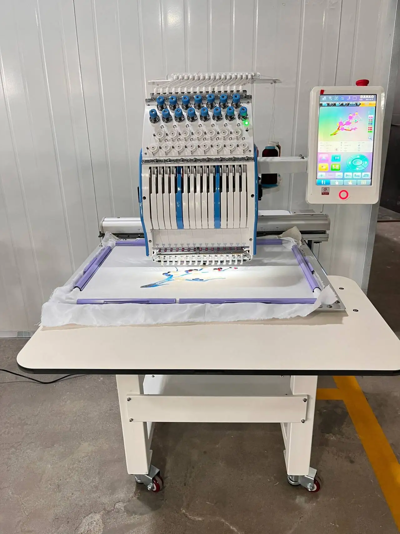 Yeshi New Commercial Embroidery Machine Complete Accessories Magnetic Hoops for Embroidery Machines