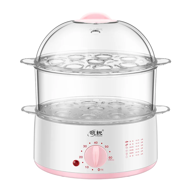 2021 Household Commercial Portable Mini 14 Pieces Machine Electric Egg Cooker Stainless Steel Hard Boiler delux Rapid Egg Cooker