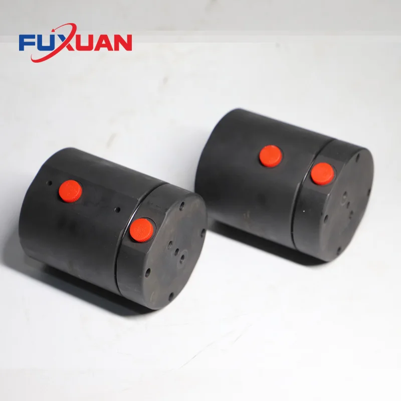 Compact type Oil and gas coolant multi-channel Rotary Union 2 multi-pass rotary joint